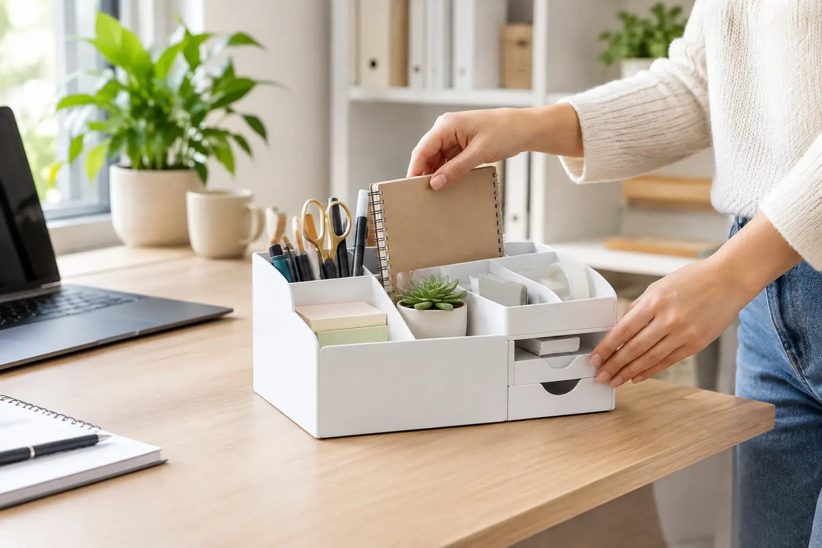 Bureau organizer kopen? Kies voor minder schoonmaakgedoe