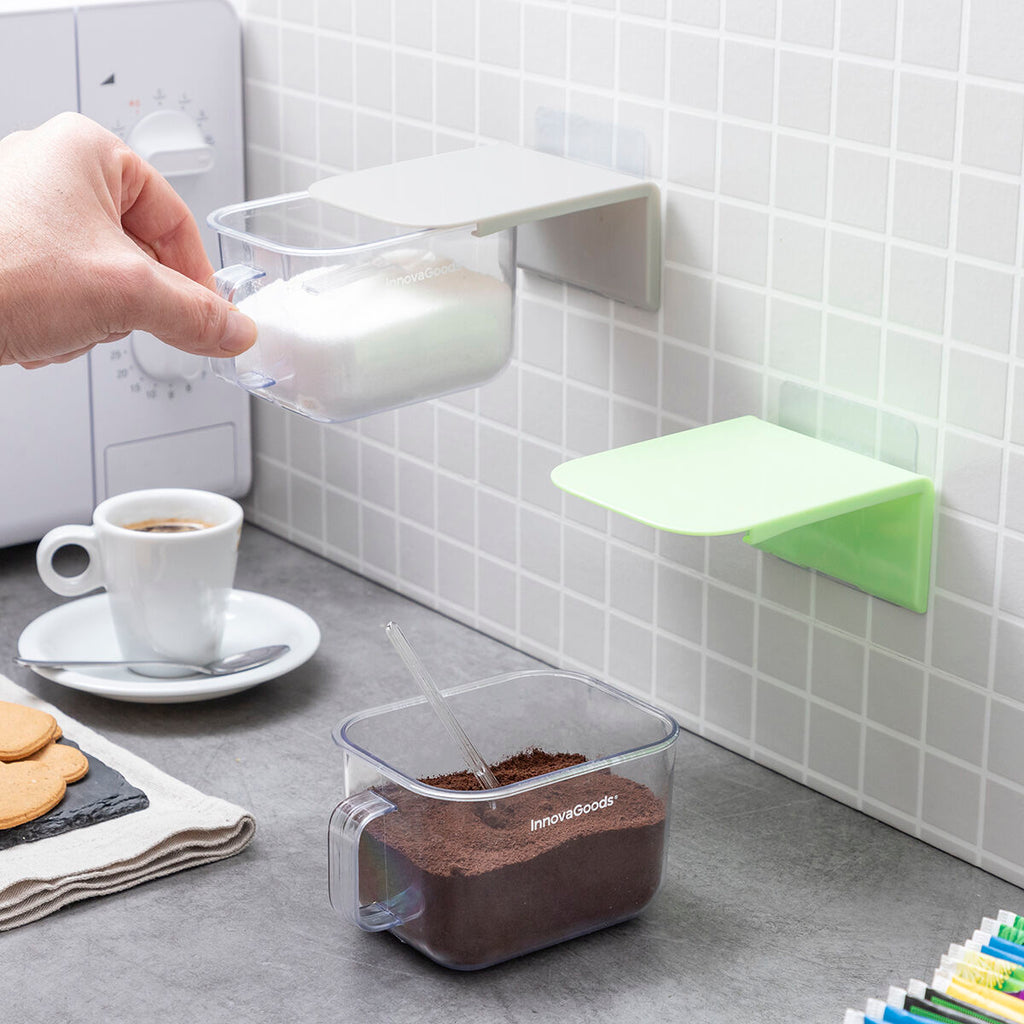 WallNest™ Zelfklevende Keukenbakjes – Set van 2